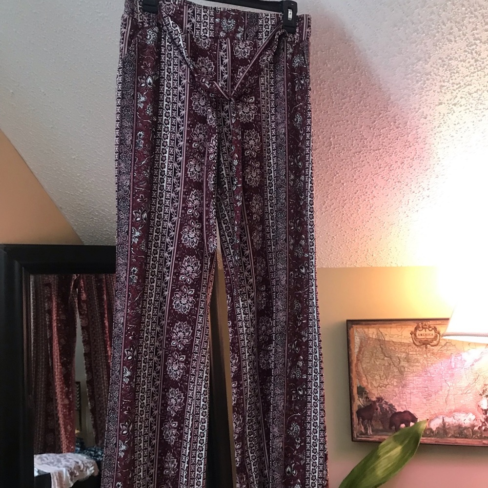 Skinny- Flare High waisted pants